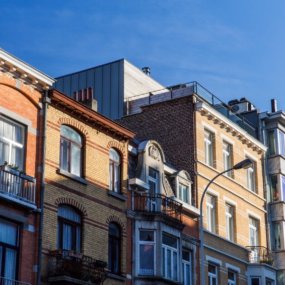 Image d'une surélévation en bois à Bruxelles