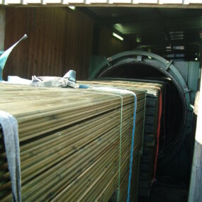 Préservation du bois - Imprégnation autoclave