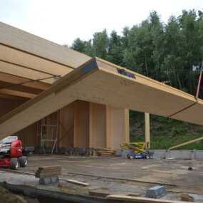 Salle sport Art bois et Maison de demain lamellé collé et KLH Ecole Christ Roi (9)