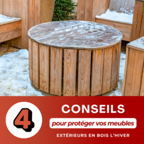 Article FR protéger ses meubles en bois l'hiver