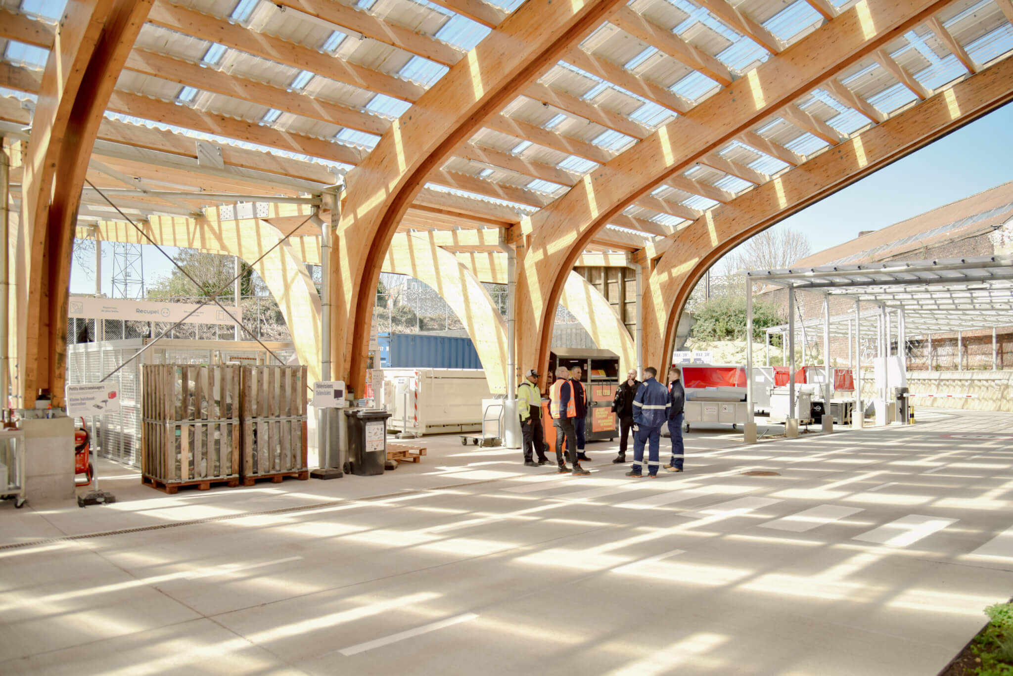 Photo illustrant le projet RecyPark - bureau architecture 5AN4E © Sepideh Farvardin