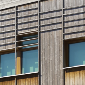 Le grisaillement du bois, les bardage en bois - Hout Info Bois