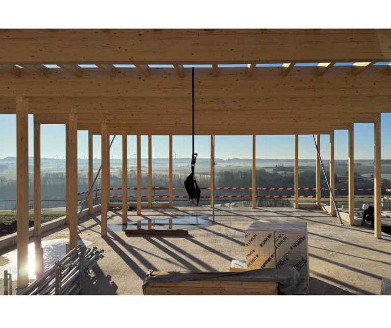 Webinaire Hout Lunch - BoisLRARCHITECTES srl - école fondamentale dorinne-spontin