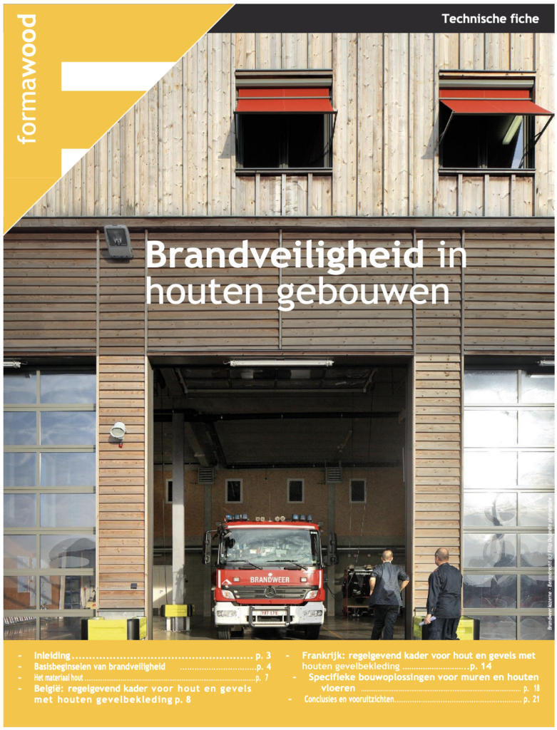 Fiche Technique – Sécurité incendie dans les constructions en bois