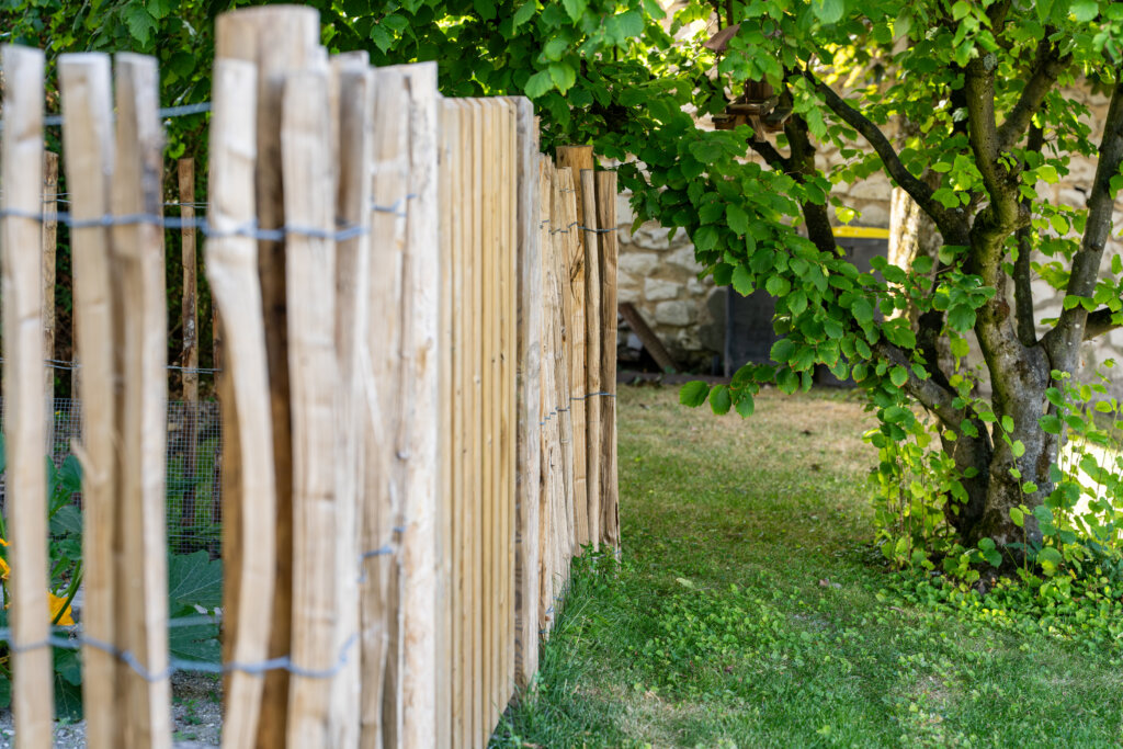 Image d'une clôture en bois