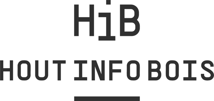 Logo noir Hout Info Bois 2026
