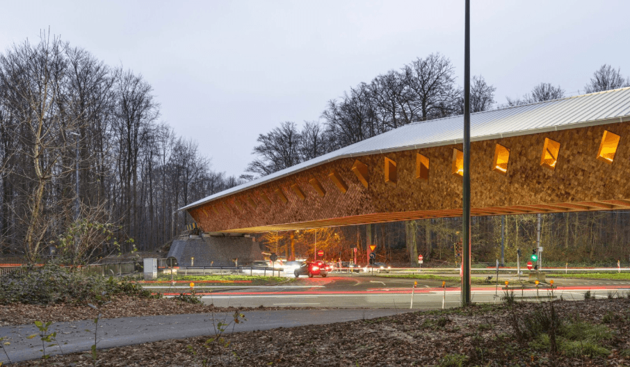 Passerelle en bois - WOW engineering